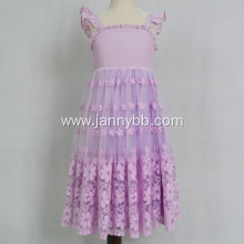 Party Organza Floral Princess Girl Dress